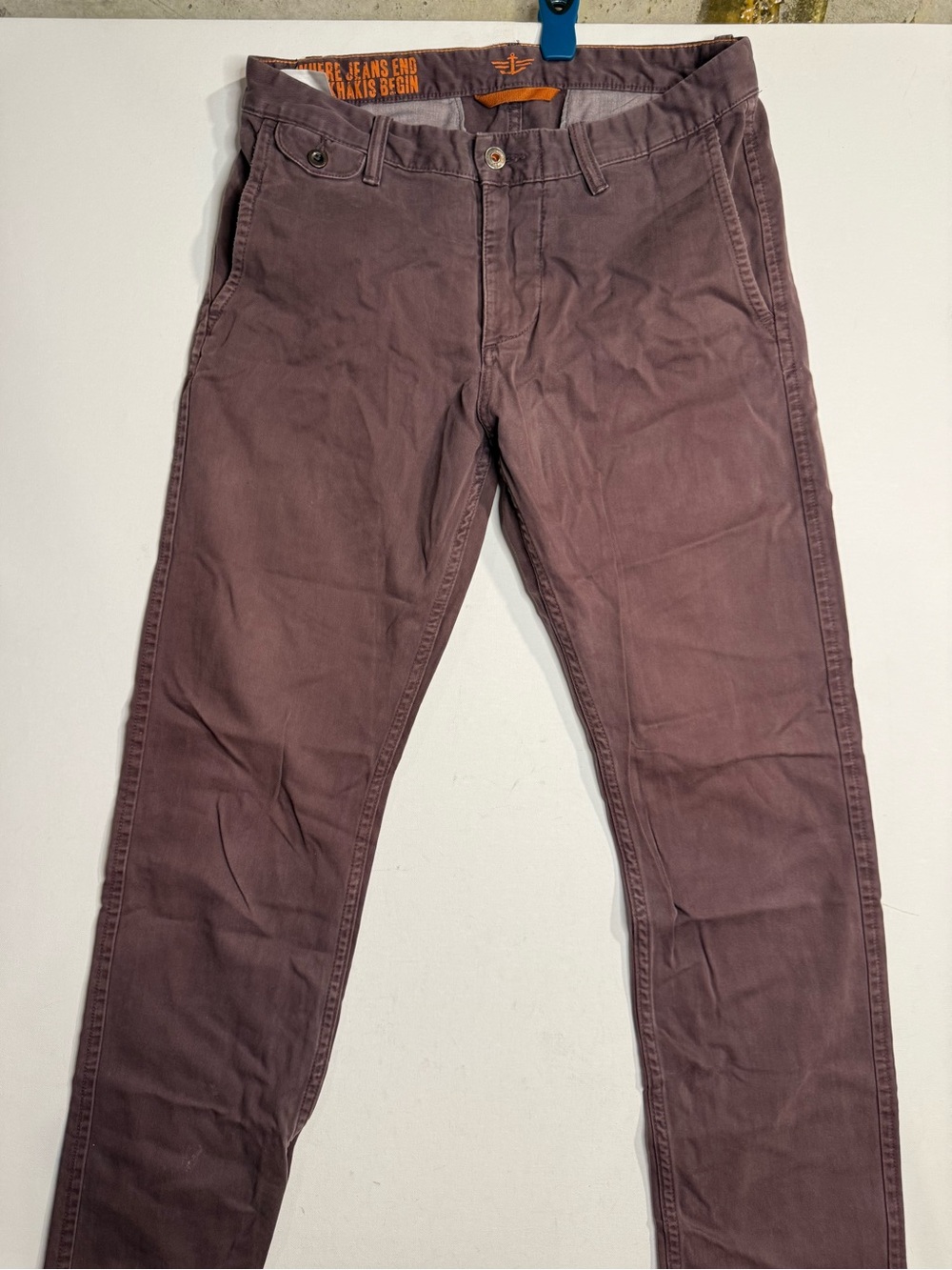 Dockers Men's Chinos in Mauve Brown